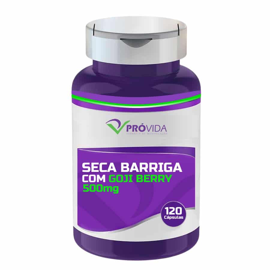 SECA BARRIGA COM GOJI BERRY 500MG - Pró Vida Farma