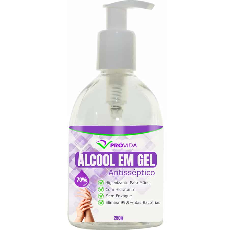 Álcool em Gel 250g - Pró Vida Farma