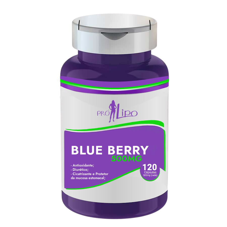 BLUE BERRY 500 MG - Pró Vida Farma