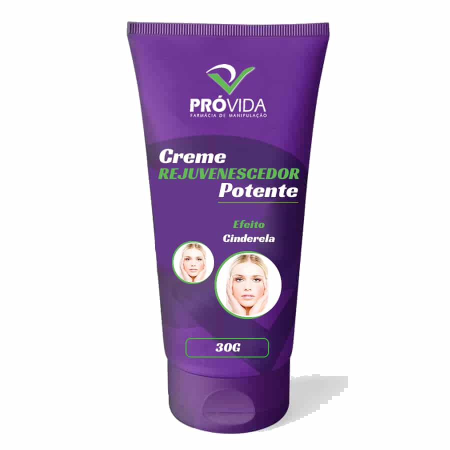 REJUVENESCEDOR POTENTE  CREME 30G - Pró Vida Farma