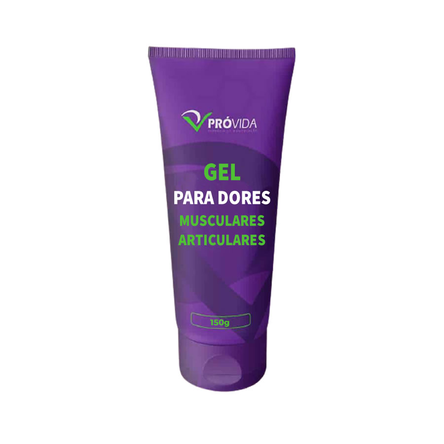 GEL PARA DORES MUSCULARES E ARTICULARES 150 G  - Pró Vida Farma