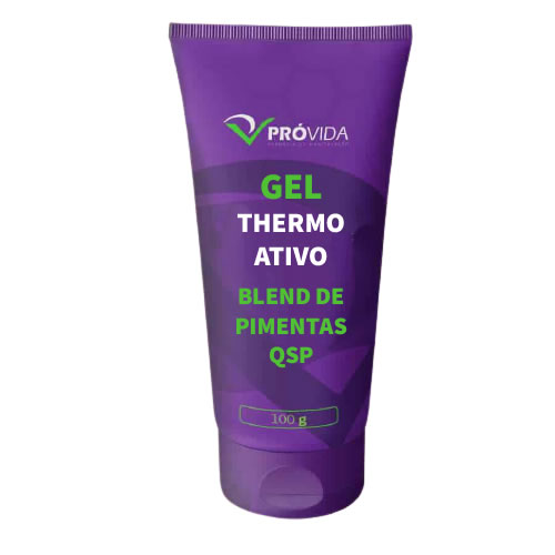 GEL THERMO ATIVO BLEND DE PIMENTAS QSP 100G - Pró Vida Farma