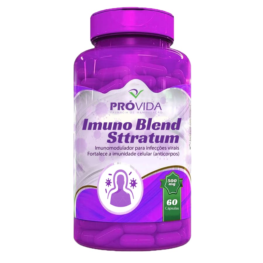 Immuno blend Sttratum 500mg - Pró Vida Farma