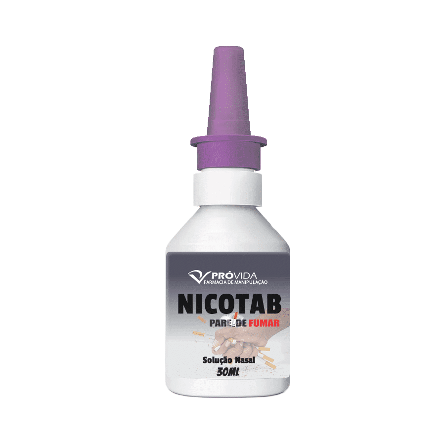 Nicotab Solução Nasal 30ml - Pró Vida Farma