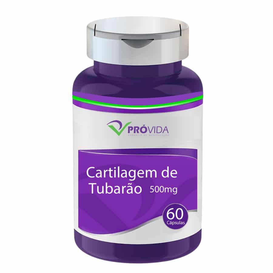 Cartilagem de tubarão 500 MG - Pró Vida Farma