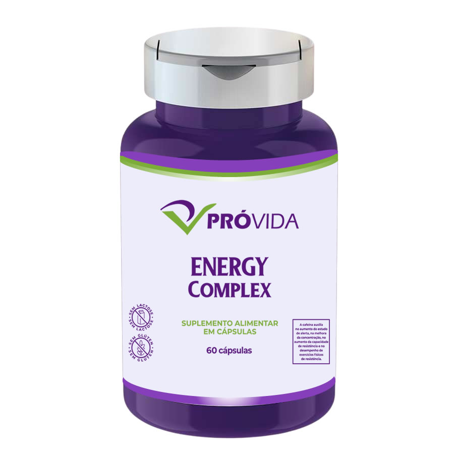 ENERGY COMPLEX - 60 CÁPSULAS - Pró Vida Farma
