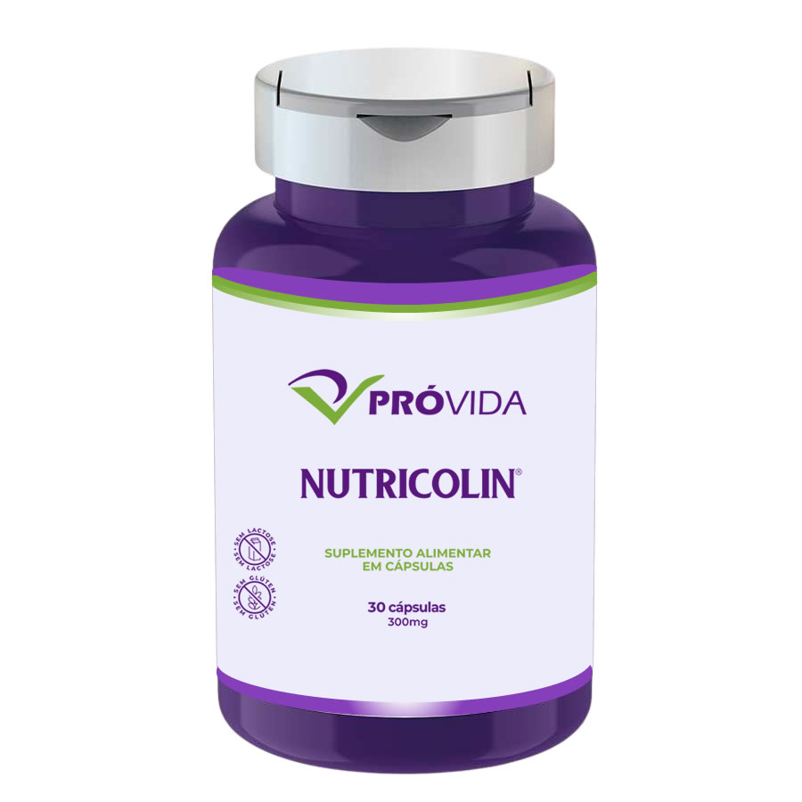 Nutricolin 300 mg - 30 Cápsulas - Pró Vida Farma