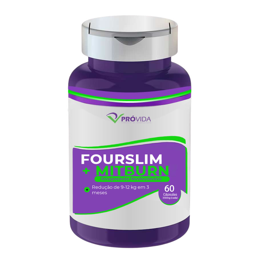 FOURSLIM + MITBURN - 60 CÁPSULAS - Pró Vida Farma