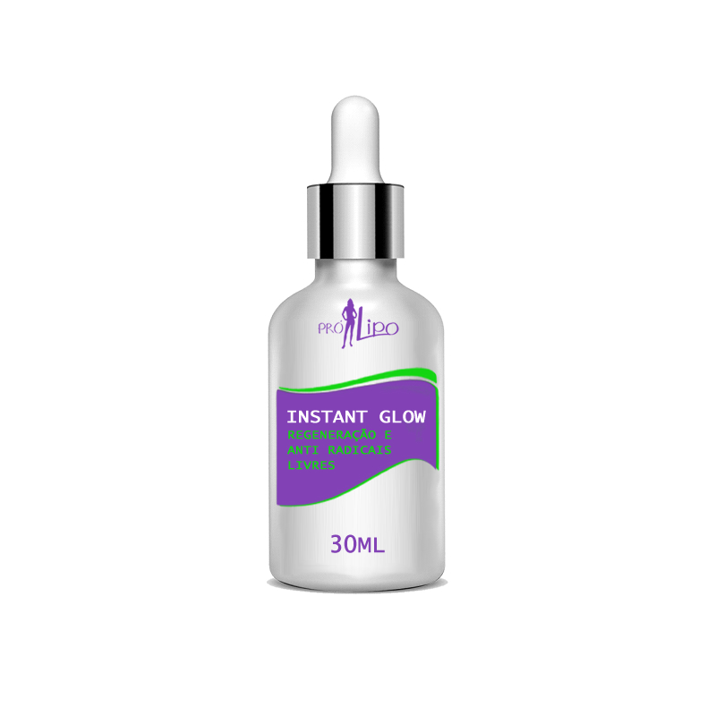 INSTANT GLOW - REGENERAÇÃO E ANTI RADICAIS LIVRES 30 ML - Pró Vida Farma