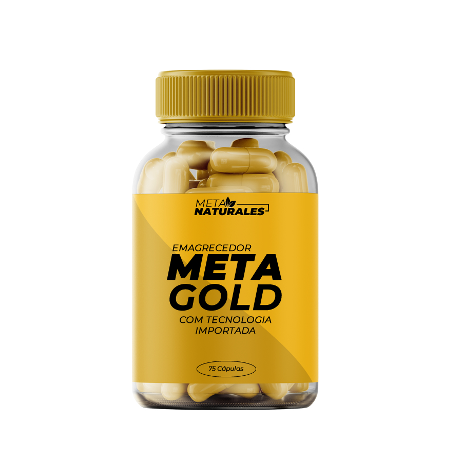Meta Gold - Potente Redutor de Medidas - 75 Cápsulas - Pró Vida Farma