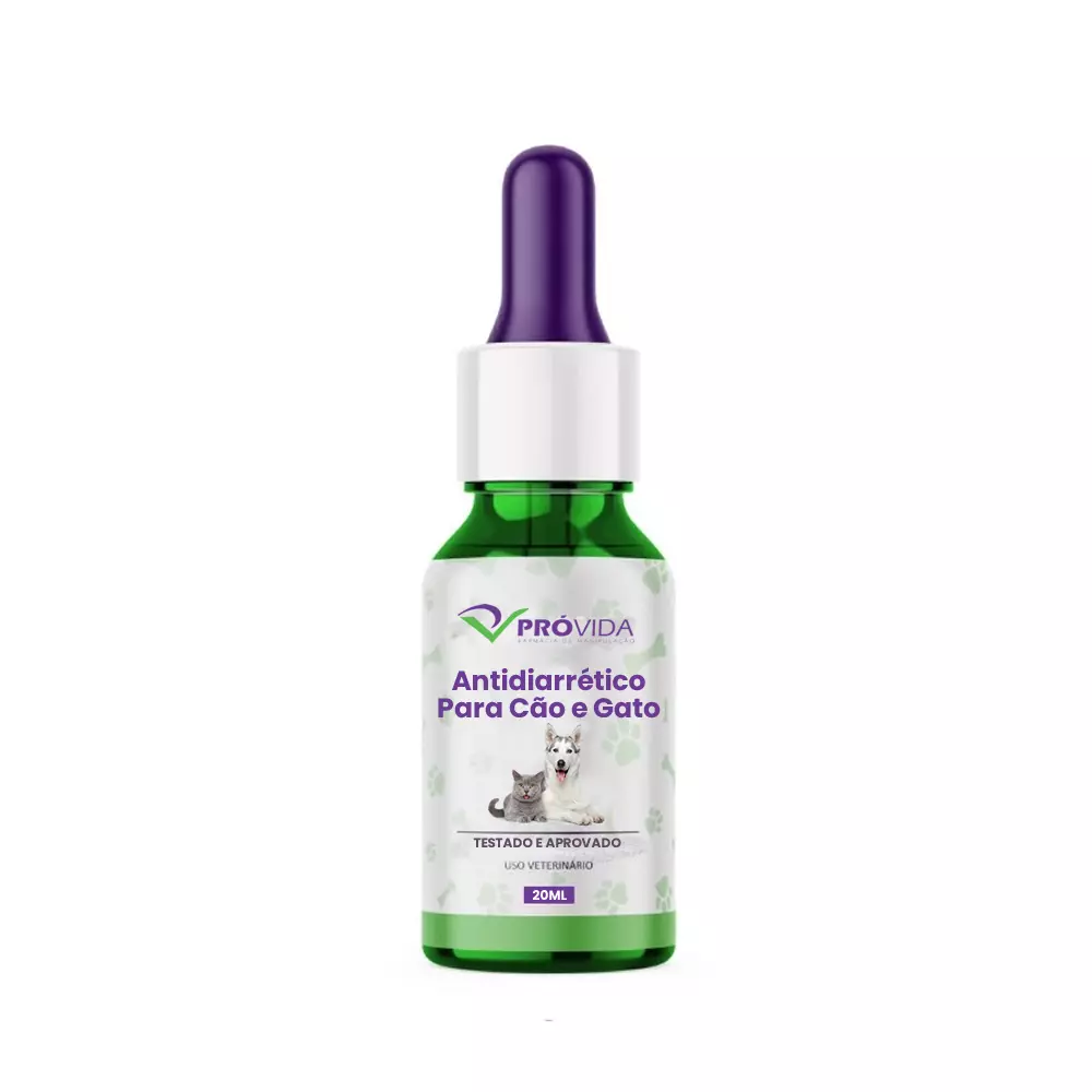 Antidiarreico para cão e gato qsp 20 ml  - Pró Vida Farma