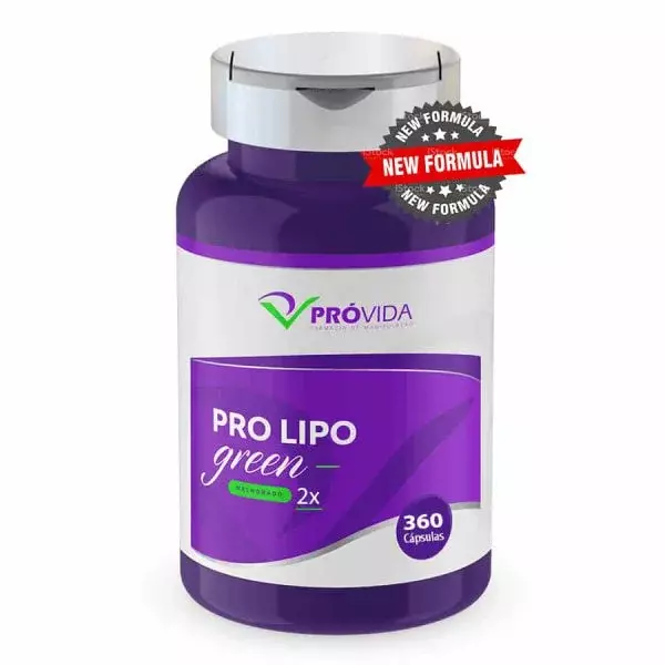 Pro Lipo Green Melhorado 2x - 360 Cápsulas - Pró Vida Farma