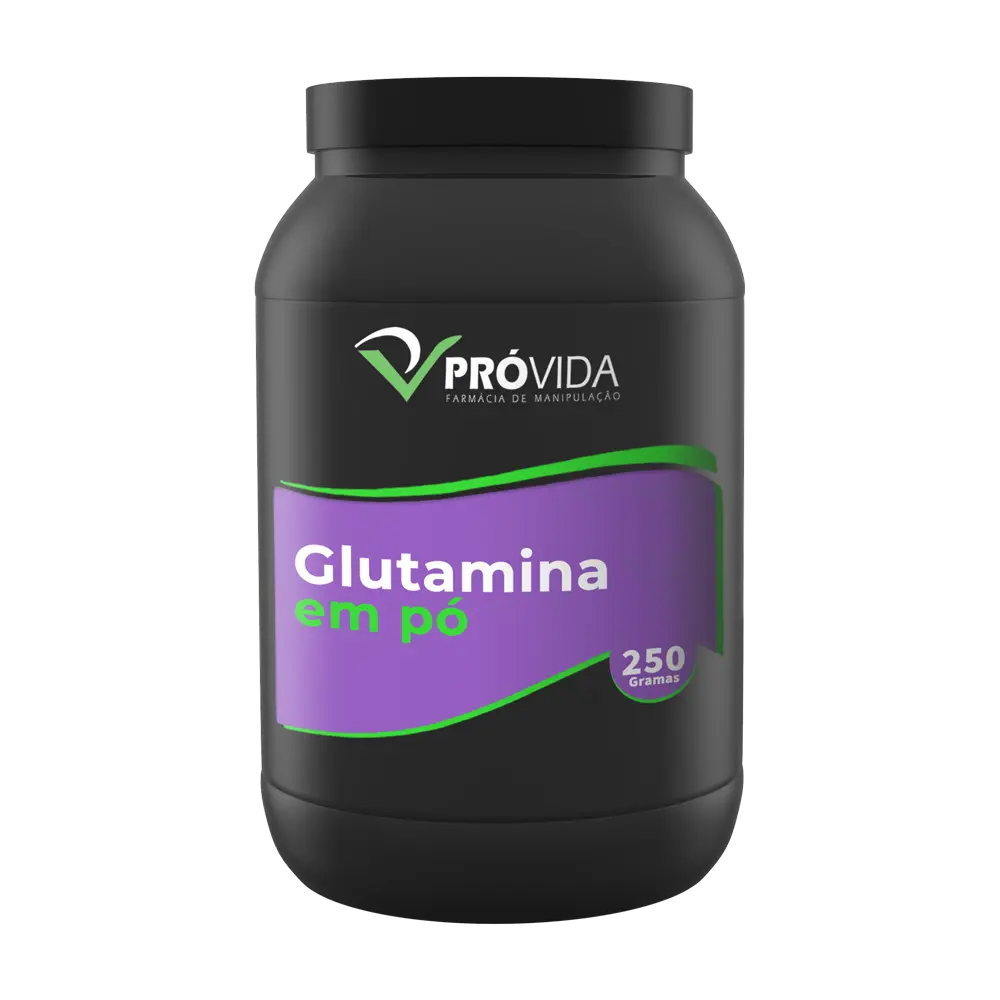 GLUTAMINA  100% PURA  250G EM PÓ - Pró Vida Farma