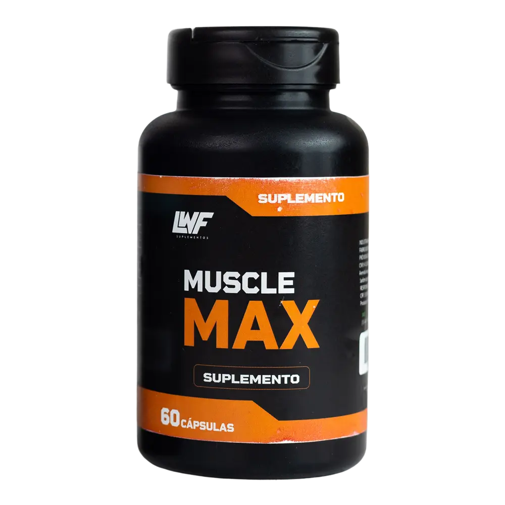 Muscle Max - Ganho de Massa - 60 Cápsulas - Pró Vida Farma